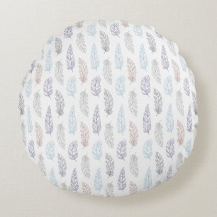 COUSSINS RONDS PEUR MOTIF PASTEL CUSHION