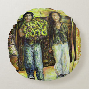 Coussins Ronds Phase de ChapeI Sixtine d'un ChaIIenge