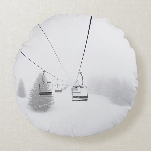 COUSSINS RONDS PHOTOGRAPHIE DU CÂBLE (Devant)