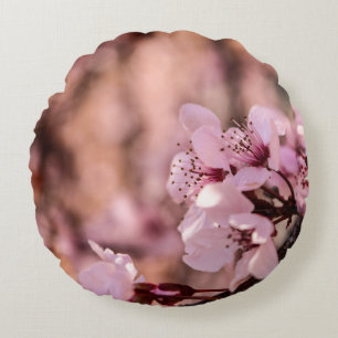 COUSSINS RONDS PHOTOGRAPHIE MACRO DE BLOOMOMES CHERRY ROSE BLOSOM