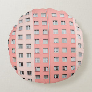 COUSSINS RONDS PHOTOGRAPHIE MINIMALISTE DU BÂTIMENT DE HAUTE AUGM