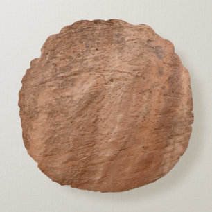 Coussins Ronds Pierre Brown Rock naturel