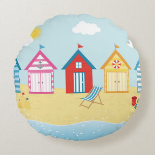 Coussins Ronds Plages