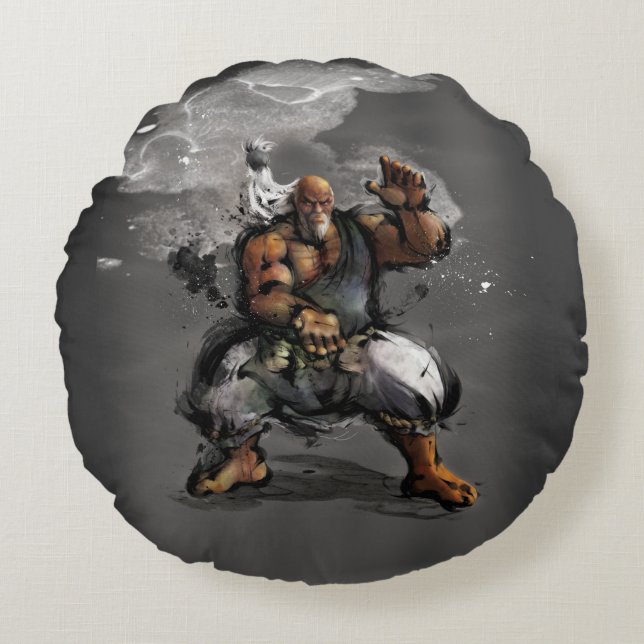 Coussins Ronds Position de Gouken (Devant)
