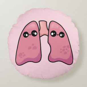 Coussins Ronds Poumons Mignons - Biologie Humaine