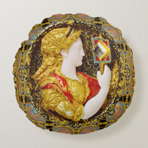 Coussins Ronds Prudence Vieux Monde Élégant