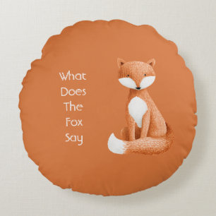Coussins Ronds Que dit le renard ??