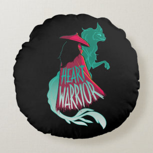 Coussins Ronds Raya et l'Dernier Dragon - Heart Warrior