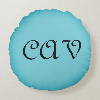 Coussins Ronds Recoleta Cornflower Bleu