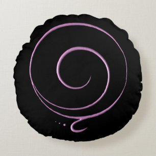 Coussins Ronds Reconnaissance rose