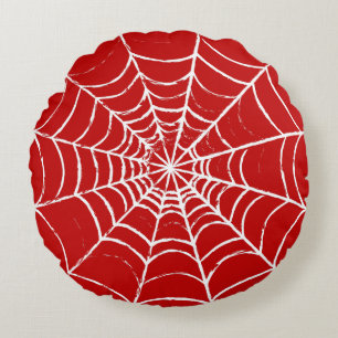Coussins Ronds Red Web