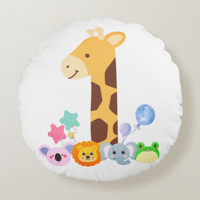 Coussins Ronds Reloj de pared (Devant)