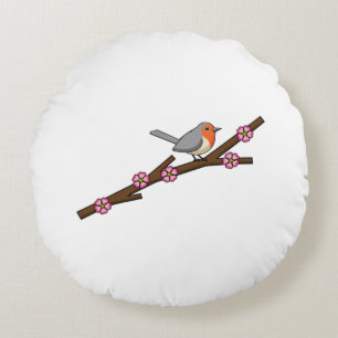 Coussins Ronds Robin sur Sakura