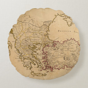 Coussins Ronds Rome, Grèce, Turquie 2