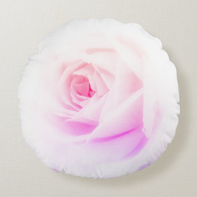 Coussins Ronds Rose rose (Devant)