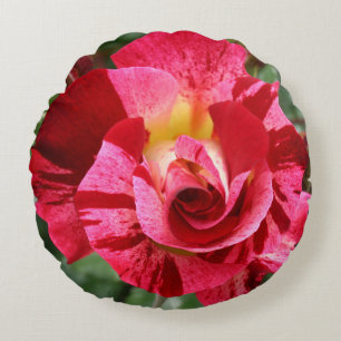 Coussins Ronds Rose rouge