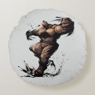 Coussins Ronds Rotation de Zangief