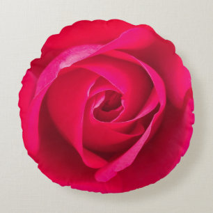 Coussins Ronds Rouge romantique Rose rose v2