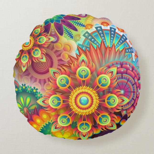 Coussins Ronds Round Pillow (Devant)