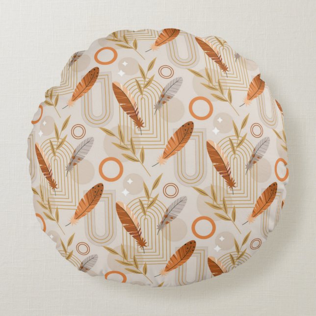 Coussins Ronds Round Pillow Design  (Devant)