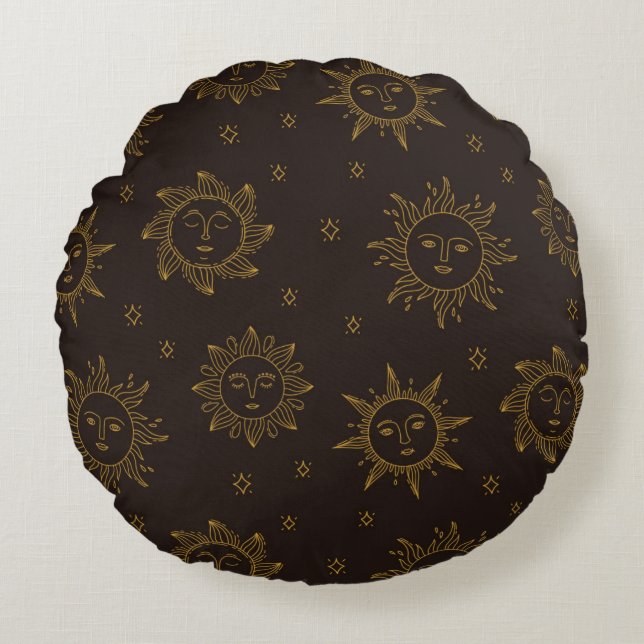 Coussins Ronds Round Pillow design  (Devant)