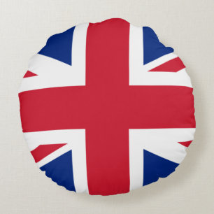 Coussins Ronds Royaume-Uni (British Flag) (Union Jack) (Royaume-U