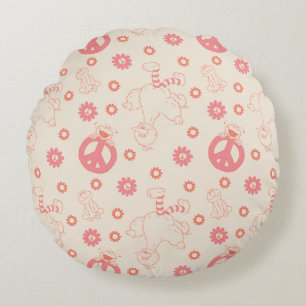 Coussins Ronds Rue Sésame MOTIF GOOD VIBES