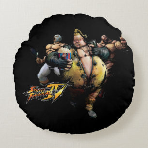 Coussins Ronds Rufus, EL Fuerte et Zangief