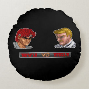 Coussins Ronds Ryu contre Eagle