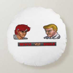 Coussins Ronds Ryu contre Eagle 2