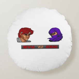 Coussins Ronds Ryu contre Geki 2