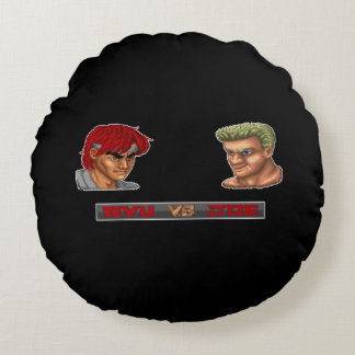 Coussins Ronds Ryu contre Joe 2