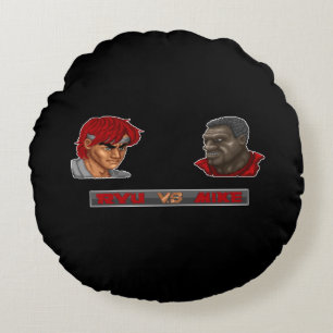 Coussins Ronds Ryu contre Mike 2