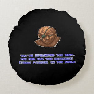 Coussins Ronds Sagat KO'ed