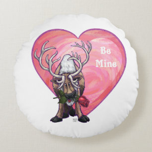 Coussins Ronds Saint Valentin