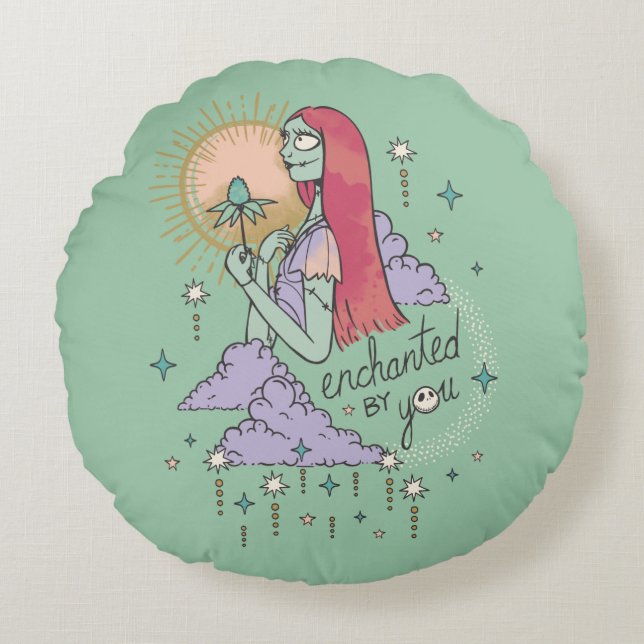 Coussins Ronds Sally - Enchantée Par Vous (Devant)