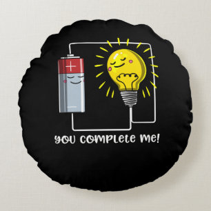 Coussins Ronds Science Physique Vous Me Complétez Drôle Plaisante