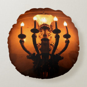 Coussins Ronds Sconce murale gothique