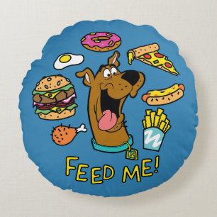 Coussins Ronds Scooby-Doo Me Nourrit !