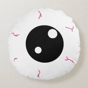 Coussins Ronds Simple Black Eyball
