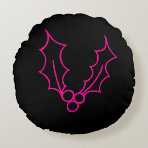 Coussins Ronds Simply Christmas Collection - Holly