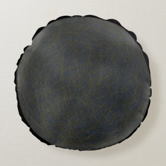 Coussins Ronds Soleil Noir