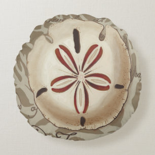 Coussins Ronds Sonnet III de bord de la mer