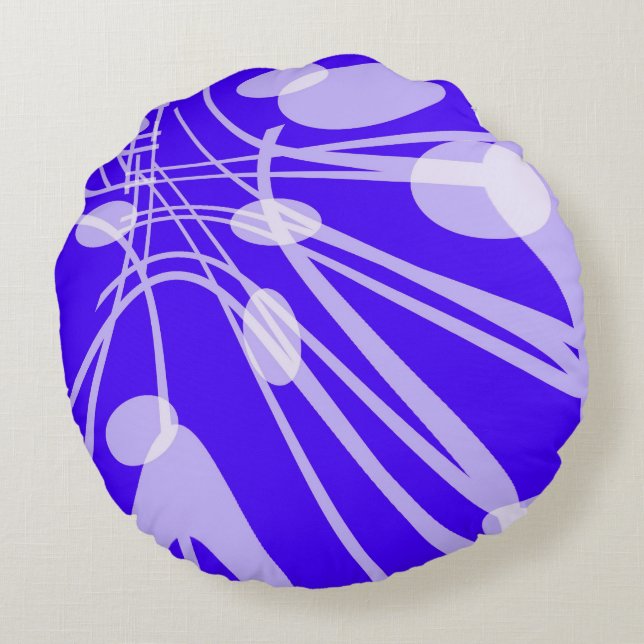 Coussins Ronds SPNP_Oreiller à lancer ronde (16 po) (Dos)