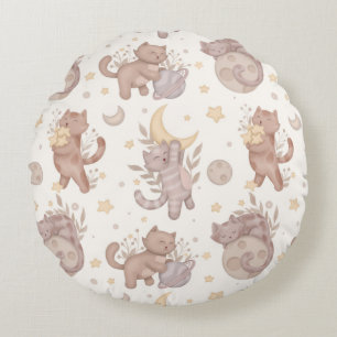 Coussins Ronds Star Kittens