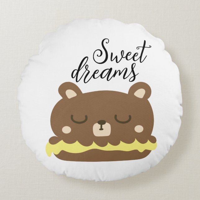 Coussins Ronds Sweet Dreams (Devant)