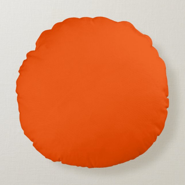 Coussins Ronds Tangelo Orange (Devant)