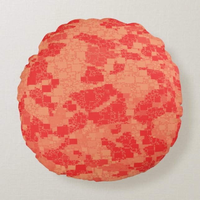 Coussins Ronds Tangerine Zeal (Devant)