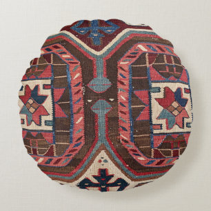 Coussins Ronds Tat Kilim Arizona Western Cowboy Style
