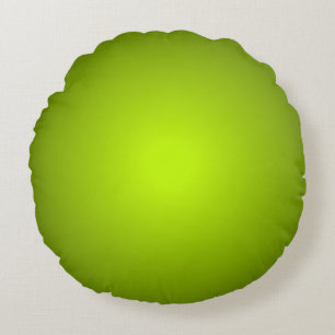 Coussins Ronds Teintes naturelles chaudes de vert Couleurs de la